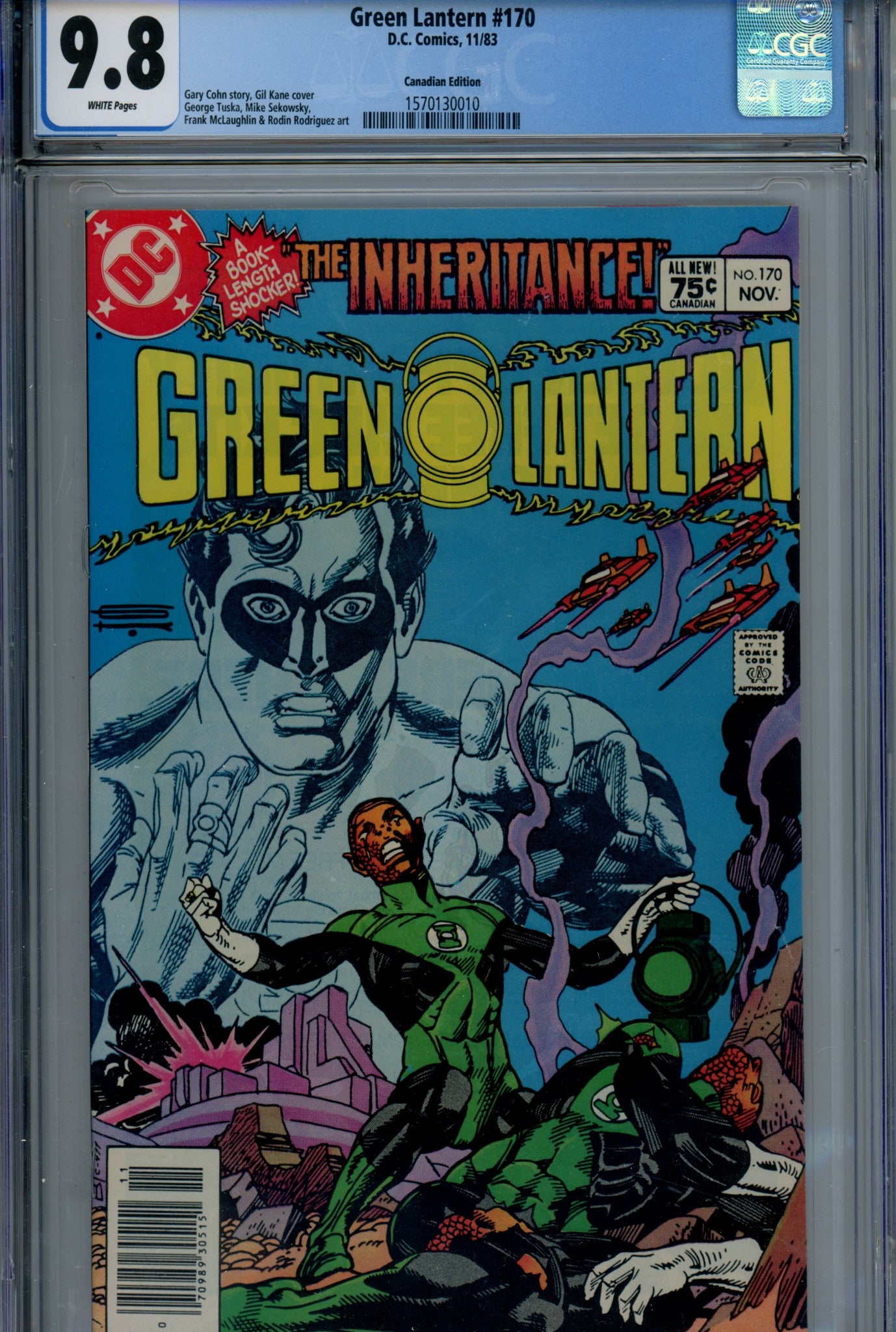 Green Lantern Vol 2 170 CGC 9.8 (1983)