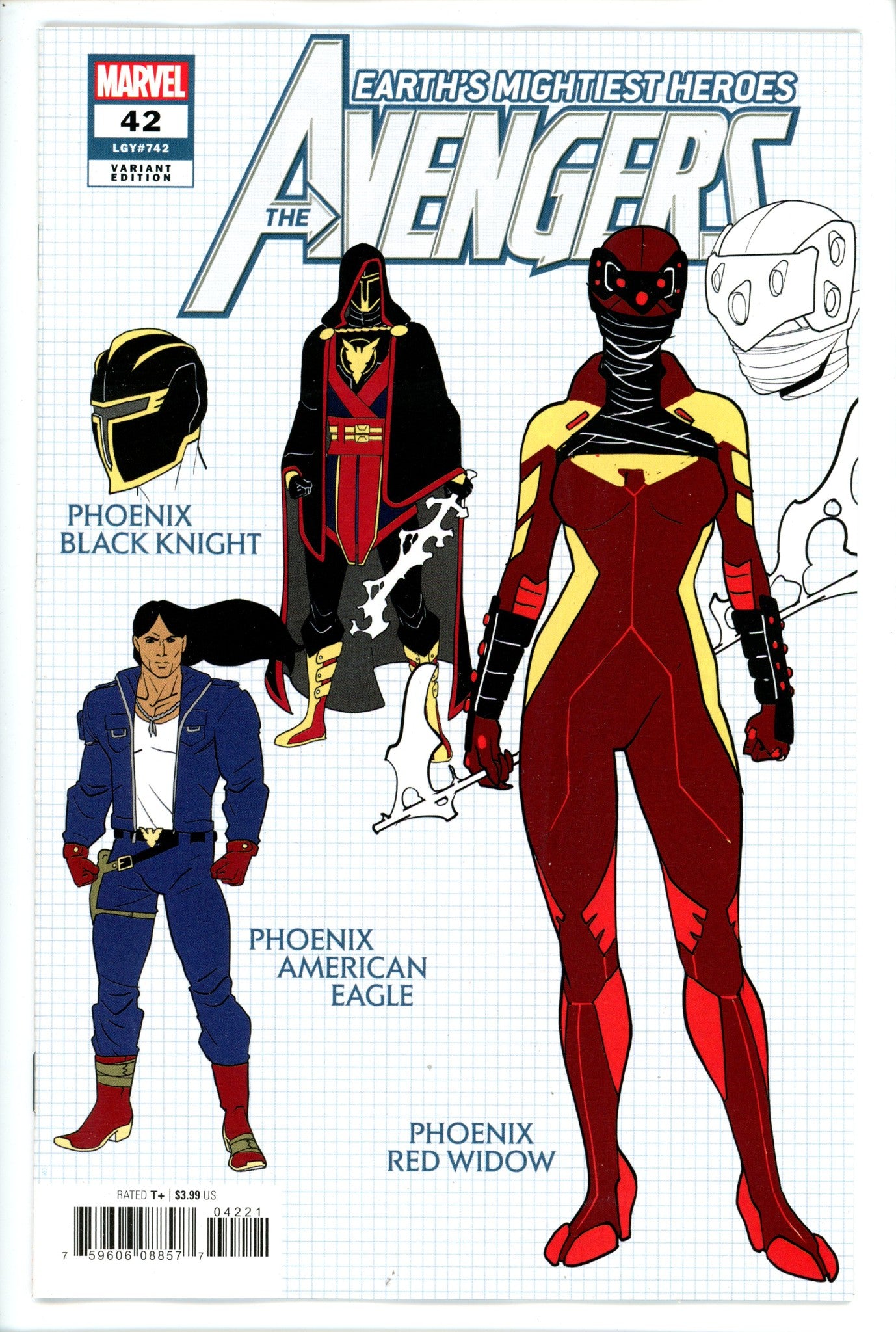 Avengers Vol 8 42 Garron Variant-Marvel-CaptCan Comics Inc