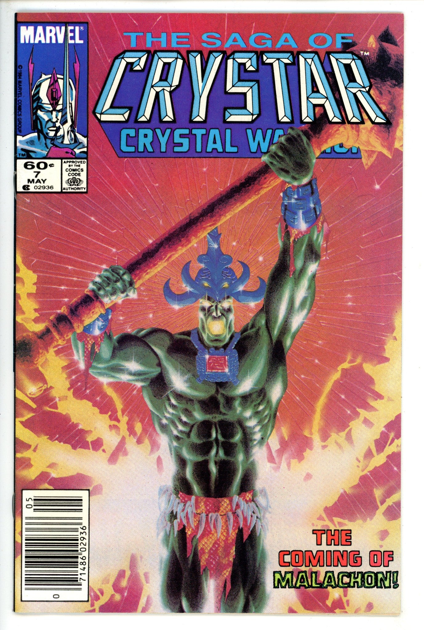 The Saga of Crystar, Crystal Warrior 7 Newsstand