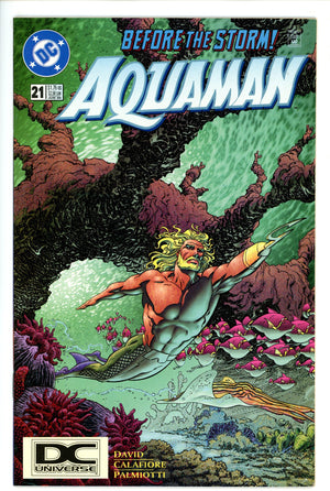 Aquaman Vol 5 21 DC Universe Logo VF/NM