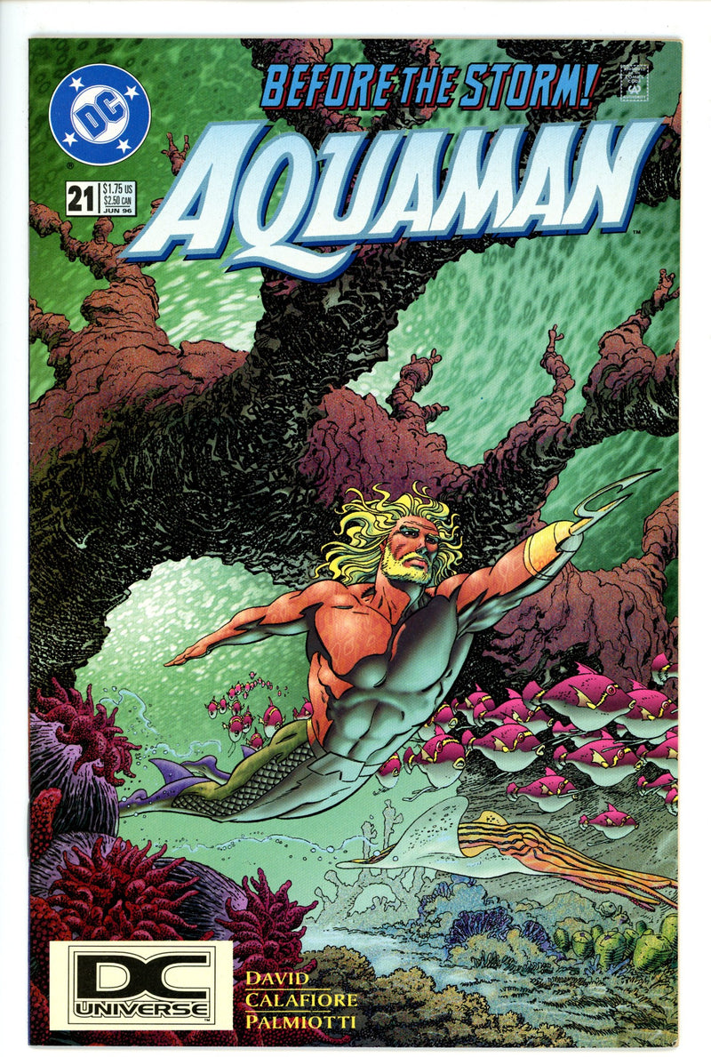 Aquaman Vol 5 21 DC Universe Logo VF/NM