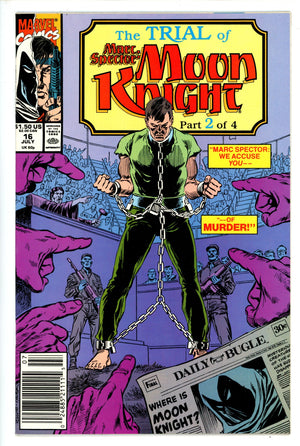 Marc Spector: Moon Knight 16 Newsstand