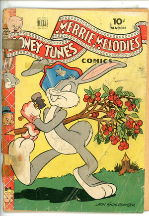 Looney Tunes and Merrie Melodies Comics 41 Spine Split (1945)