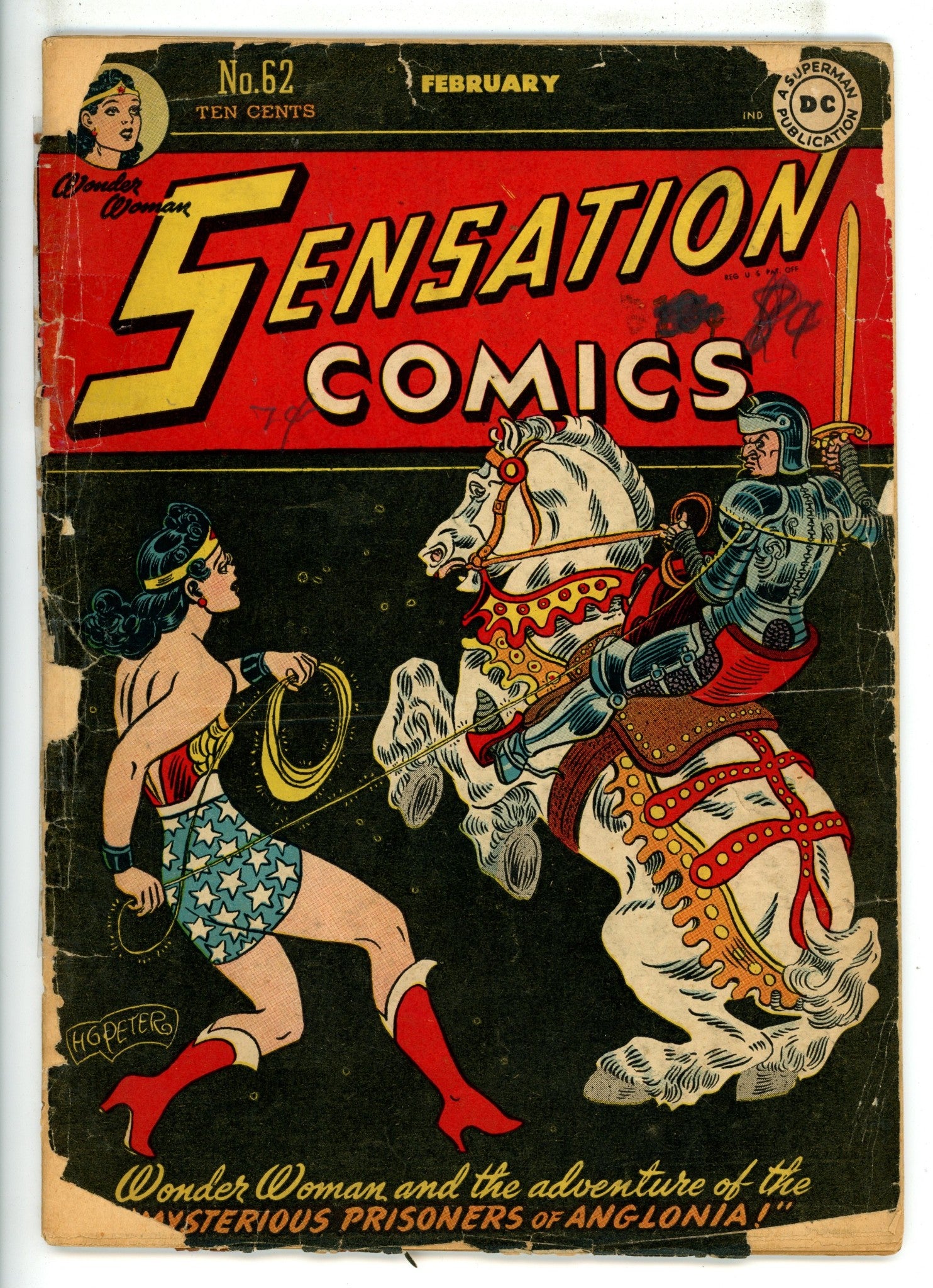 Sensation Comics Vol 1 62 PR (1946)