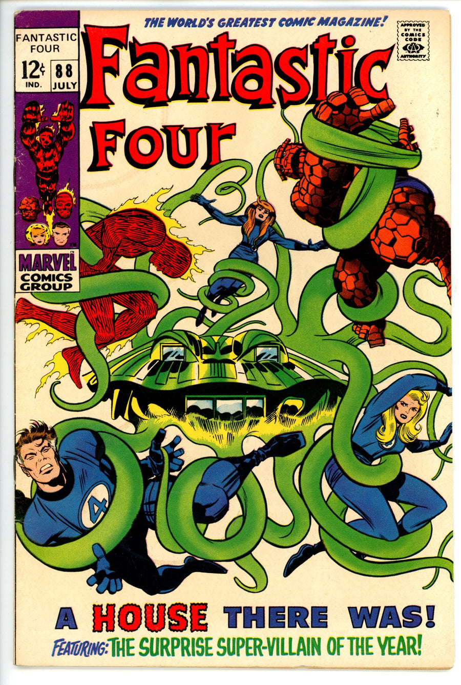 Fantastic Four Vol 1 88 VG-