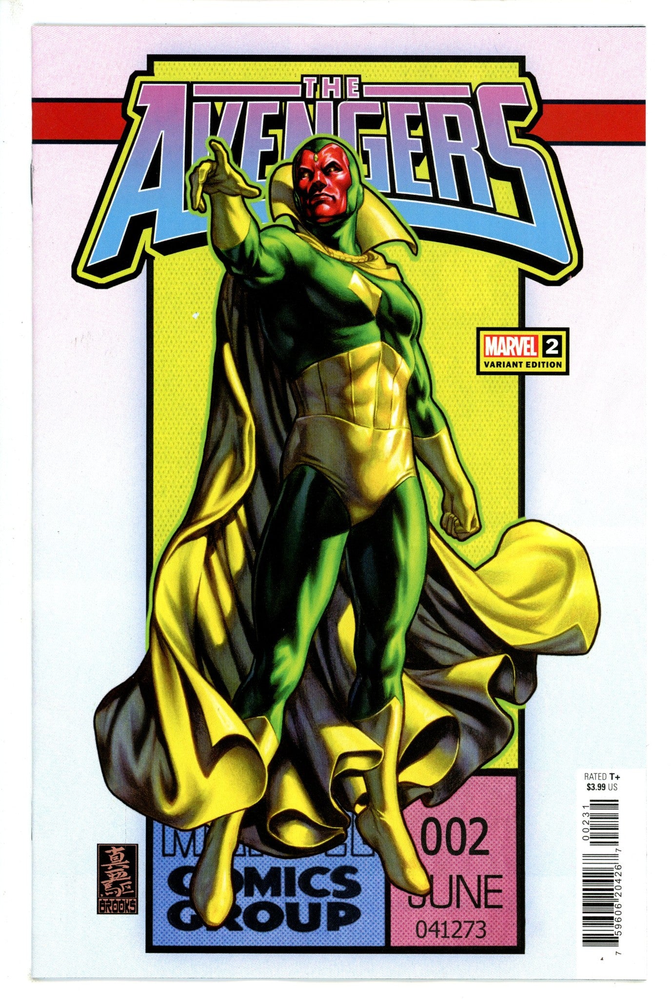 Avengers Vol 9 2 Brooks Corner Box Variant (2023)