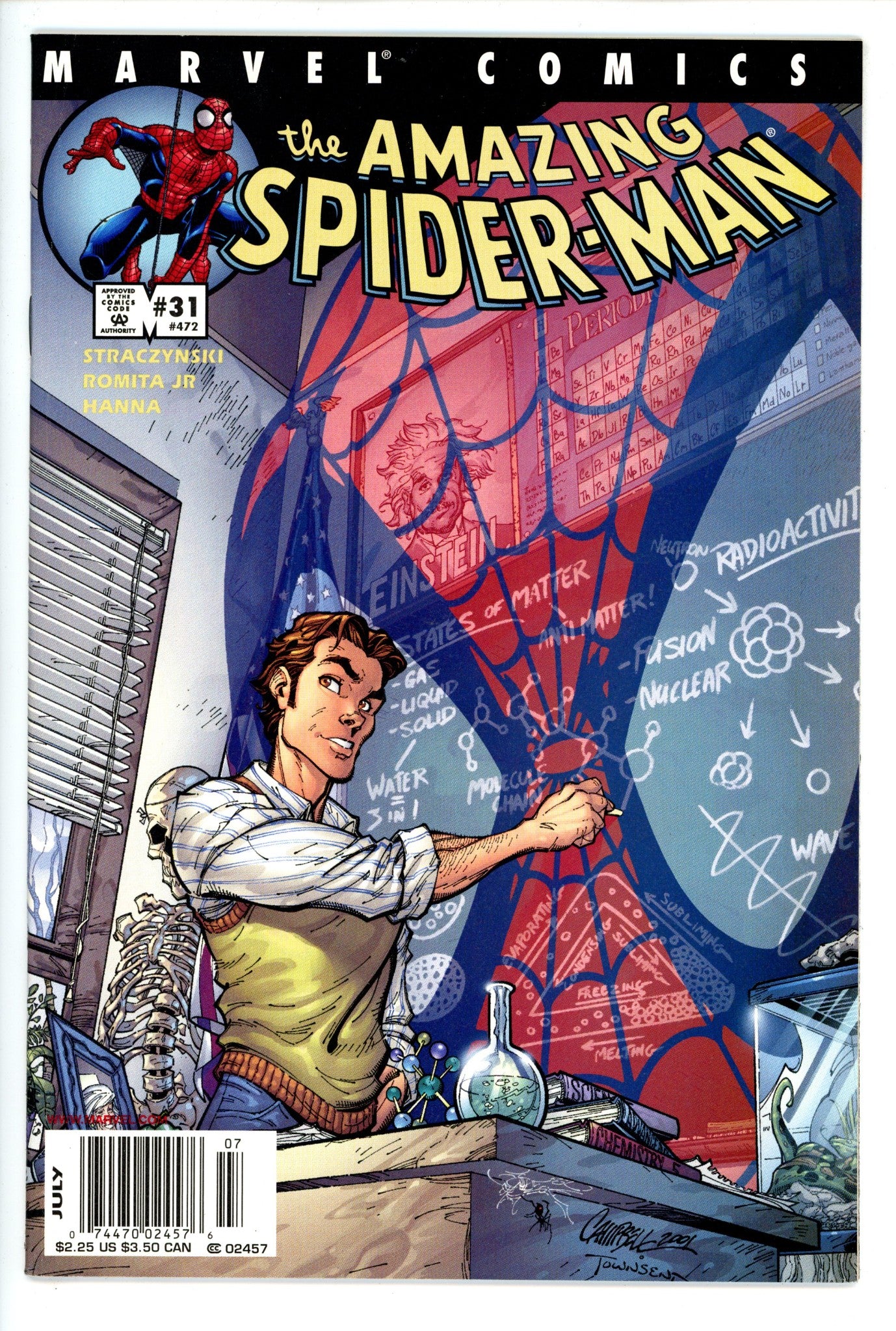 The Amazing Spider-Man Vol 2 31 (472) Newsstand