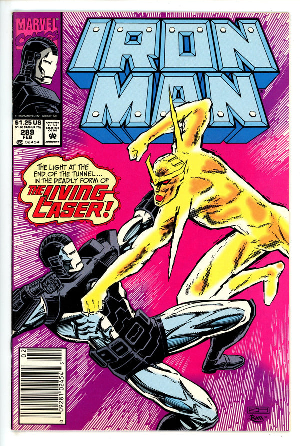 Iron Man Vol 1 289 Newsstand