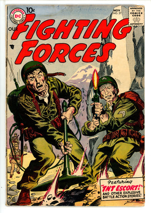 Our Fighting Forces 27 VG- (1957)