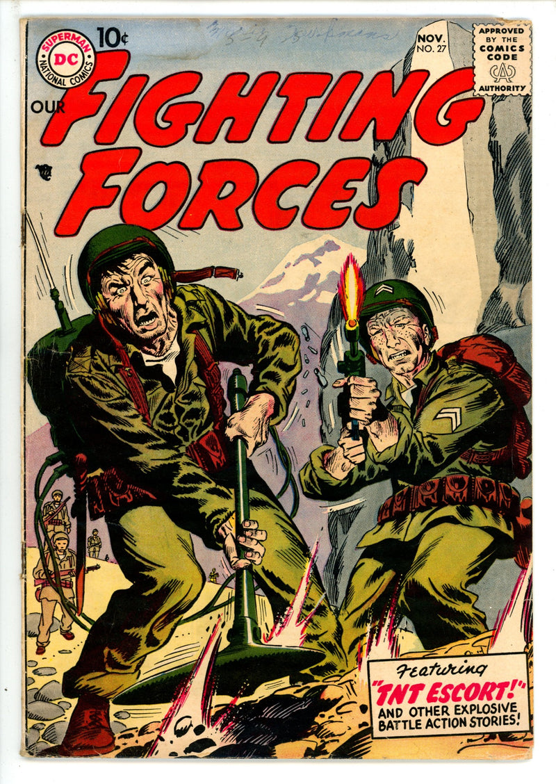 Our Fighting Forces 27 VG- (1957)