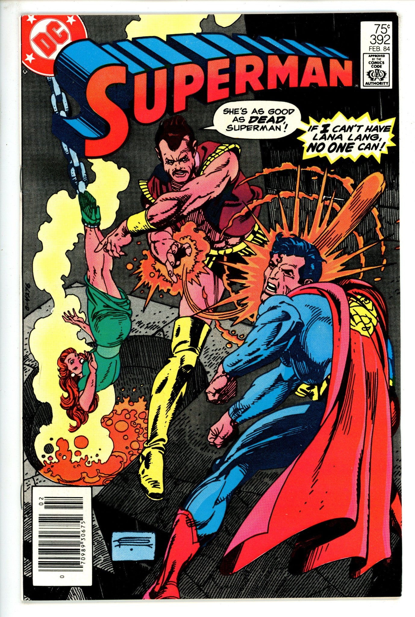 Superman Vol 1 392 Newsstand