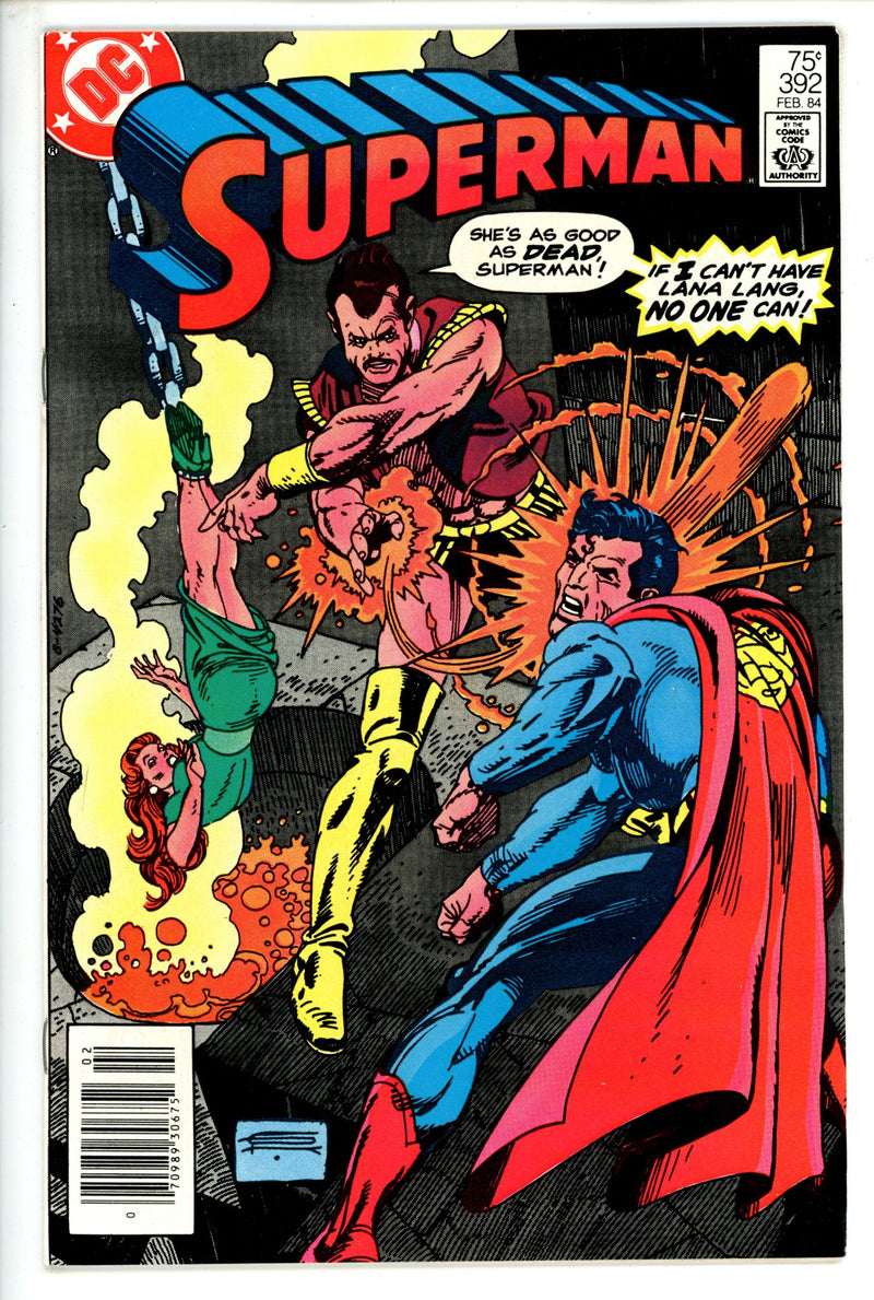 Superman Vol 1 392 Newsstand