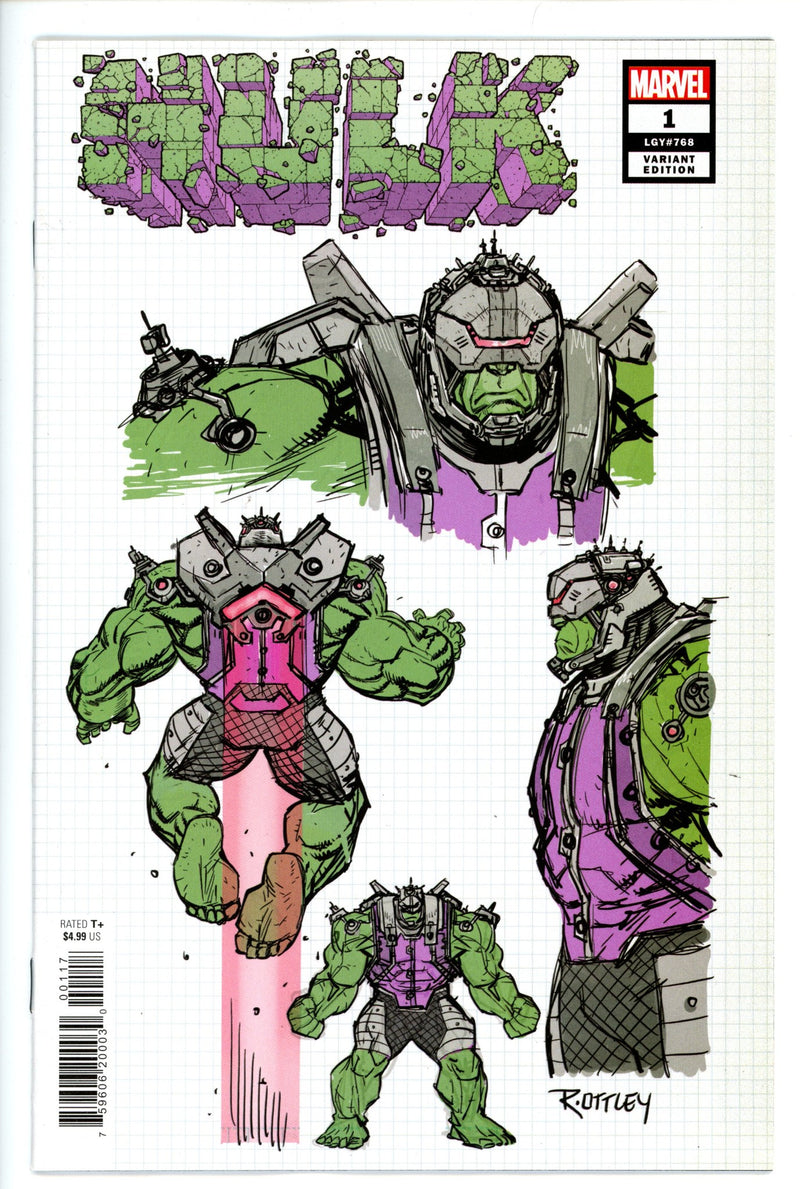 Hulk Vol 4 1 Ottley Variant