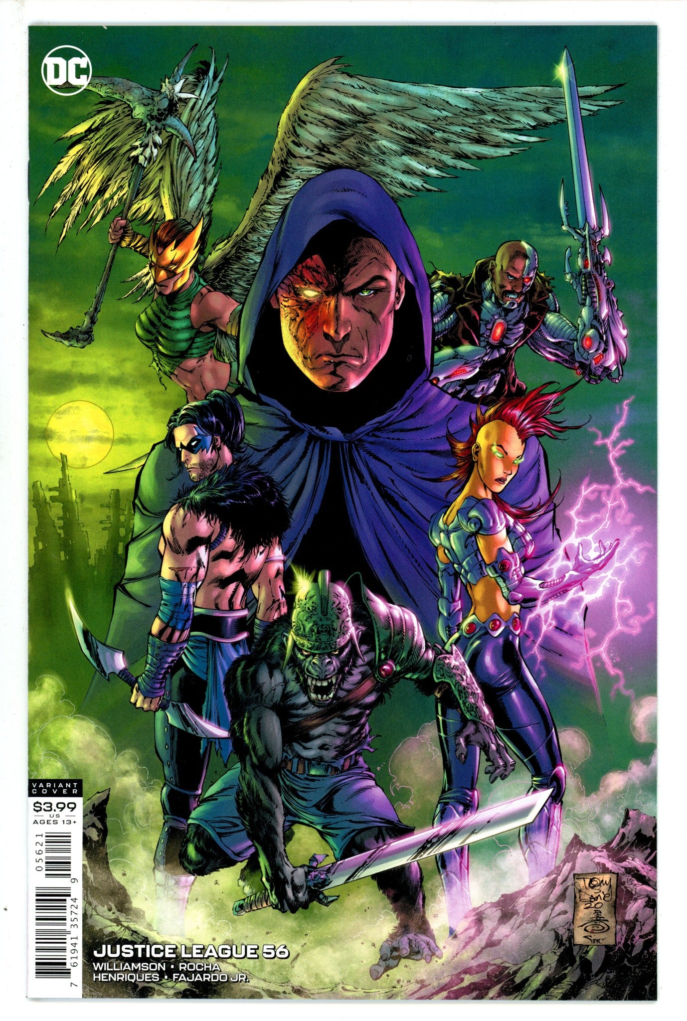 Justice League Vol 3 56 Daniel Variant (2020)