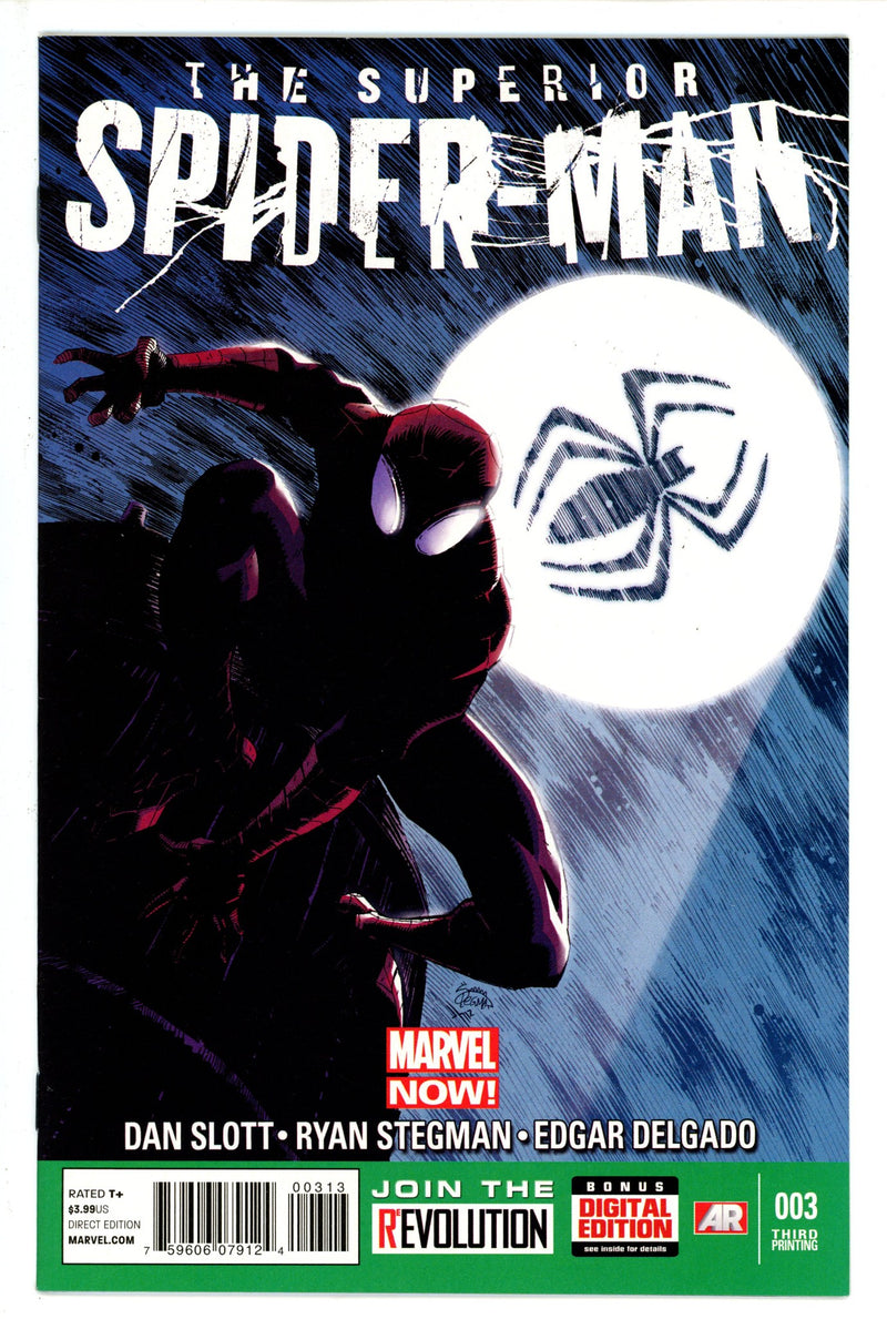 Superior Spider-Man Vol 1 3 3rd Print NM