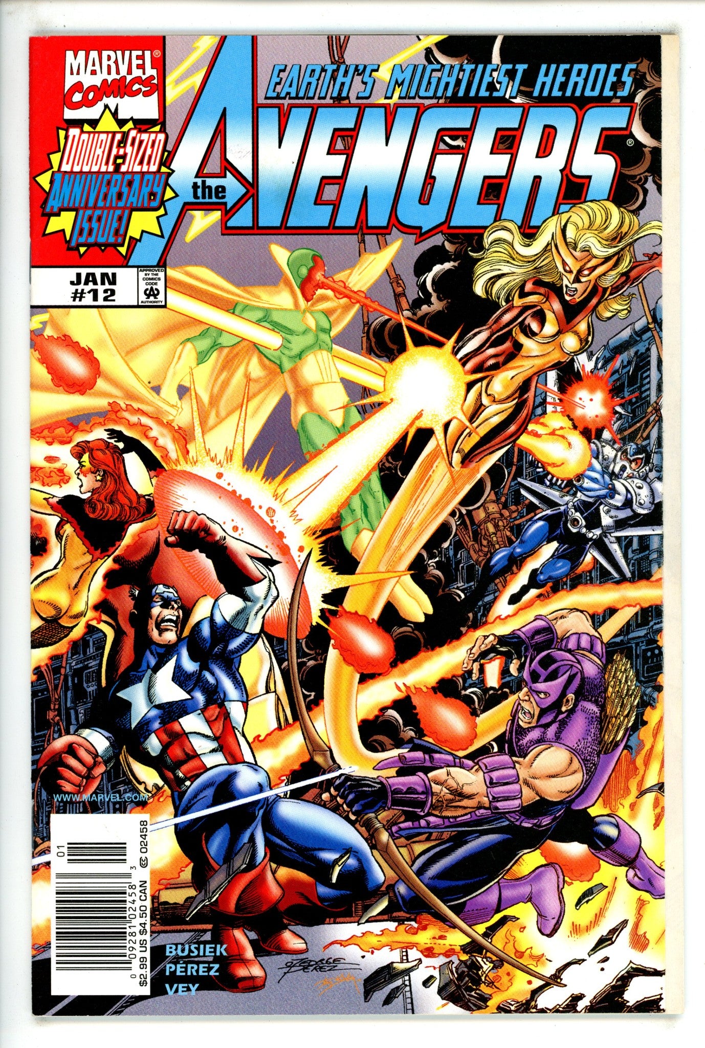 Avengers Vol 3 12 Newsstand (1998)