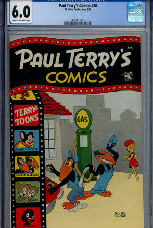 Paul Terry's Comics 98 CGC 6.0 (1953)