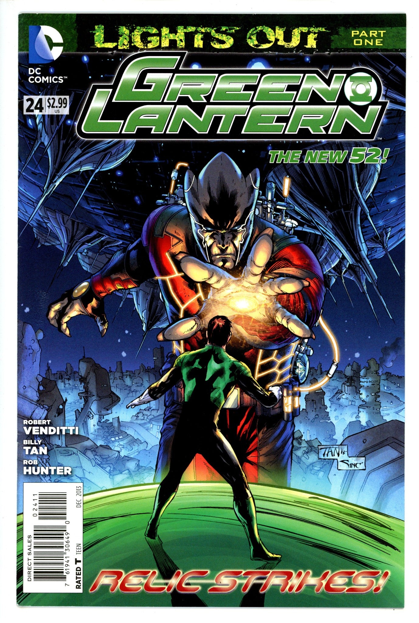 Green Lantern Vol 5 24 Direct Sales