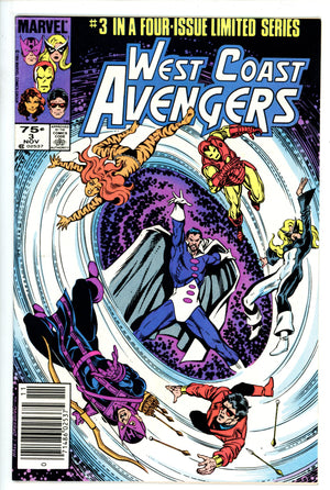 West Coast Avengers Vol 1 3 Newsstand