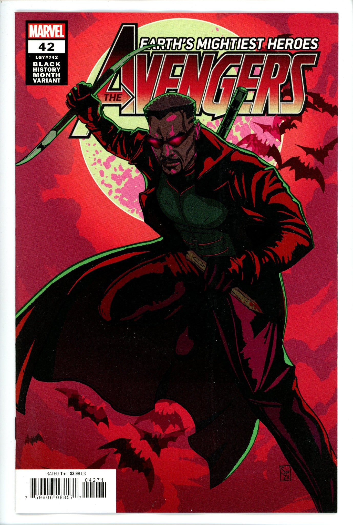 Avengers Vol 8 42 Souza Variant-Marvel-CaptCan Comics Inc