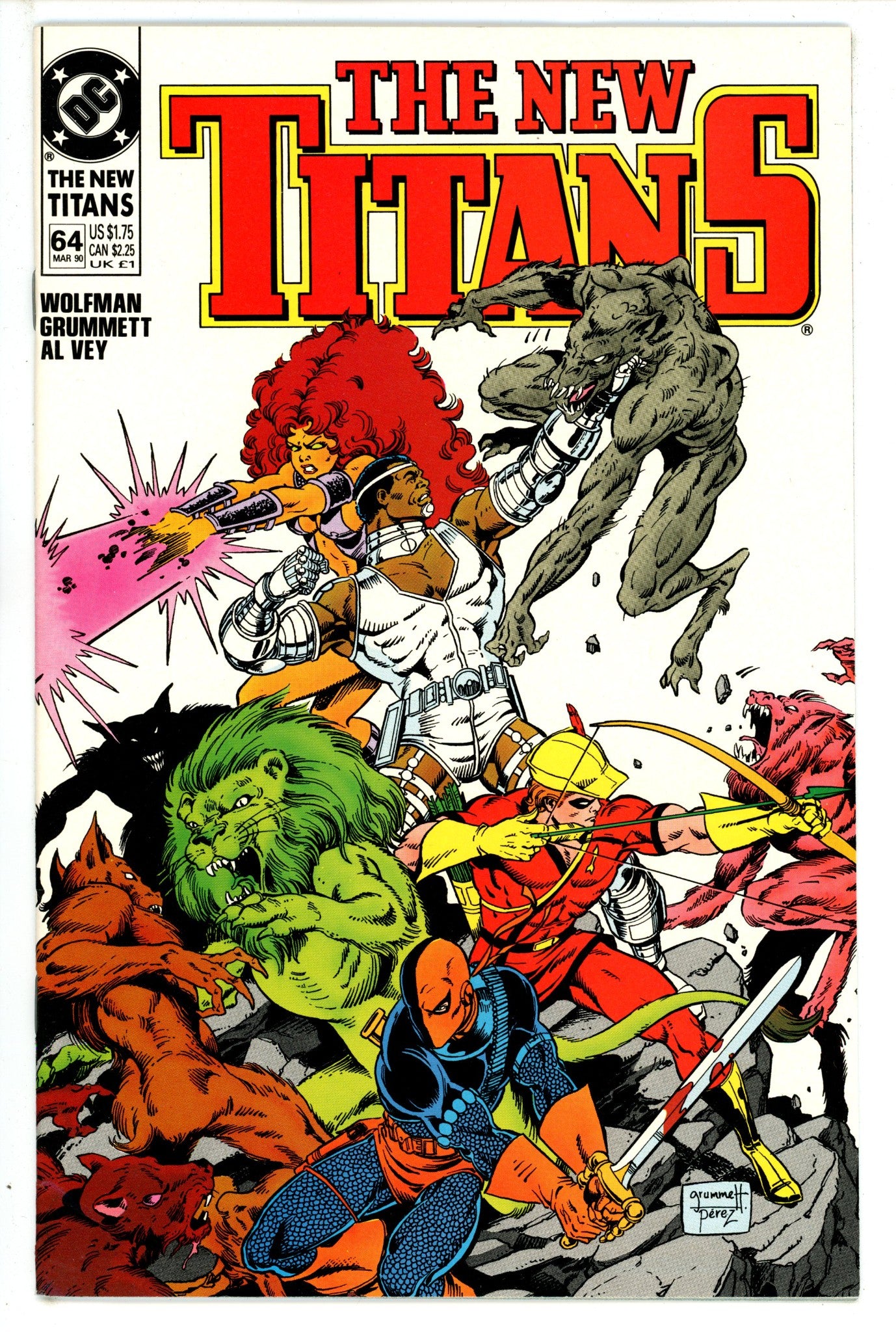 The New Titans 64 (1990)