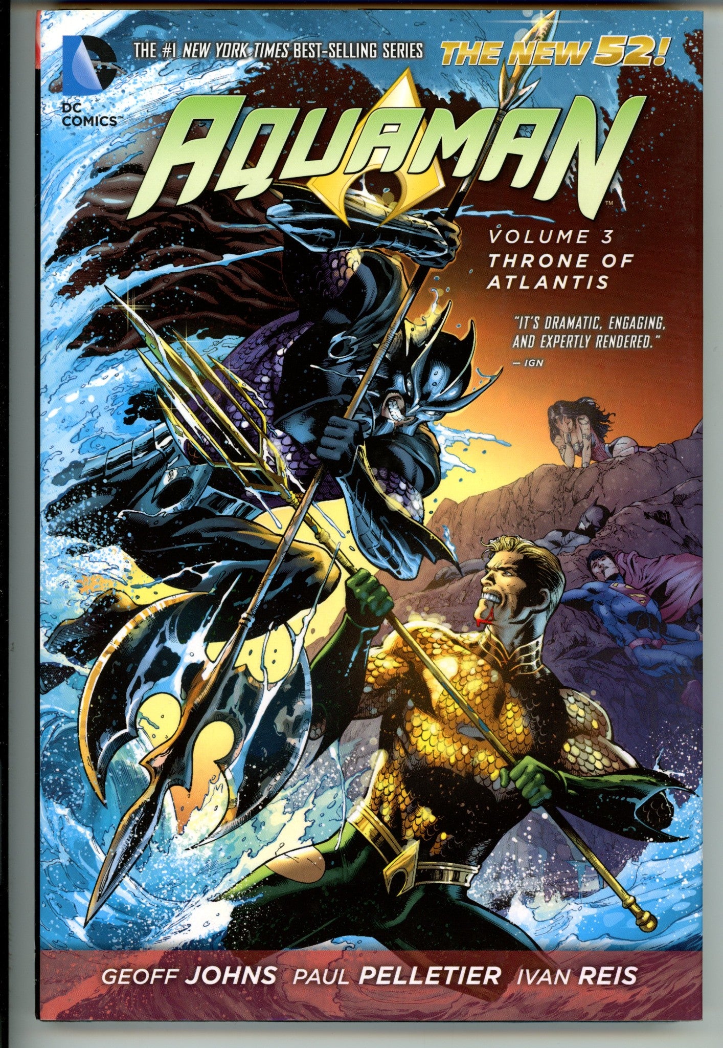 Aquaman Vol 3 Throne of Atlantis HC