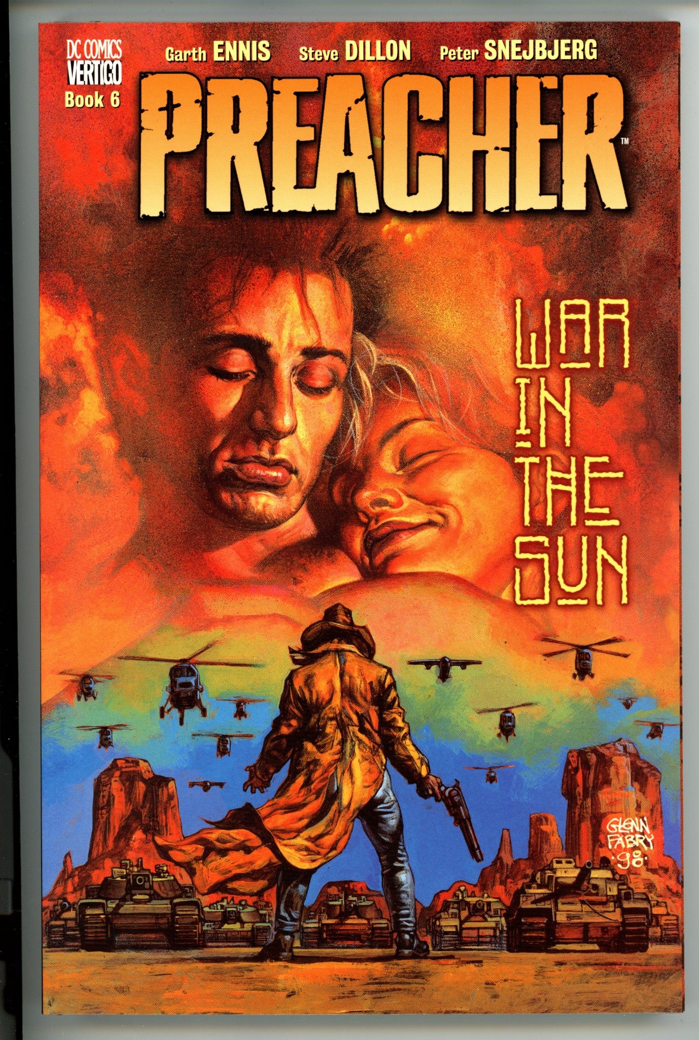 Preacher Vol 6 War in the Sun 2nd Print TPB