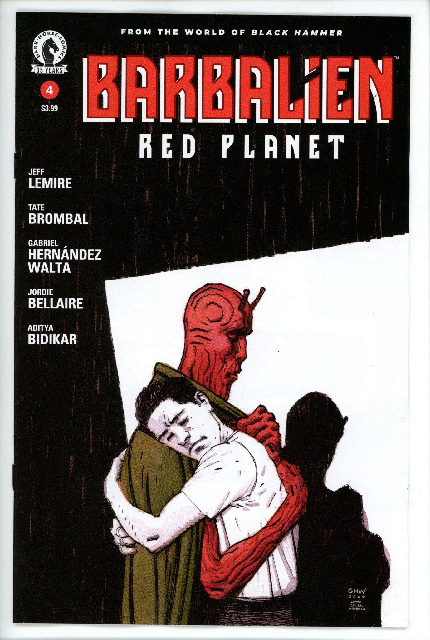 Barbalien Red Planet 4-Dark Horse-CaptCan Comics Inc