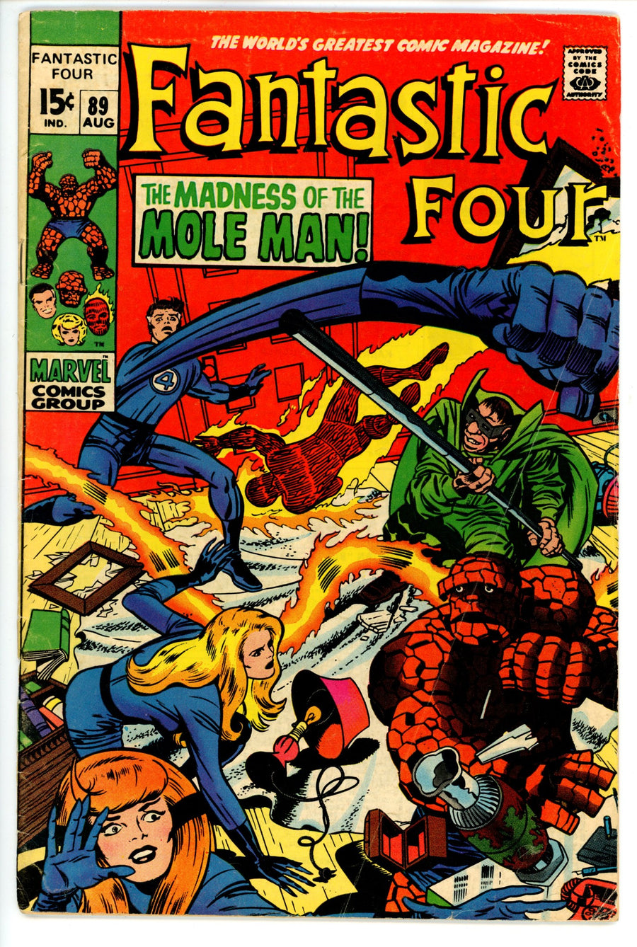 Fantastic Four Vol 1 89 VG-