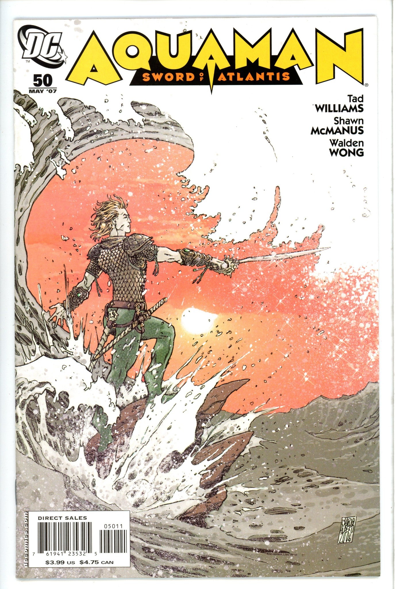 Aquaman: Sword of Atlantis Vol 6 50-DC-CaptCan Comics Inc