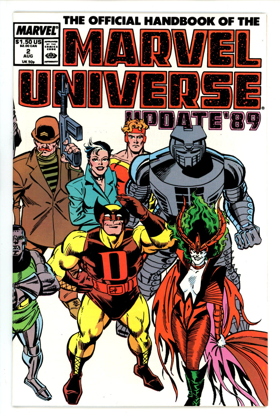 The Official Handbook of the Marvel Universe Update '89 2