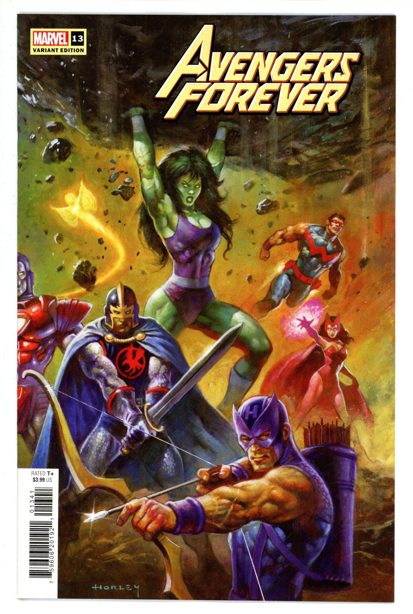Avengers Forever 13 Horley Connecting Variant (2023)