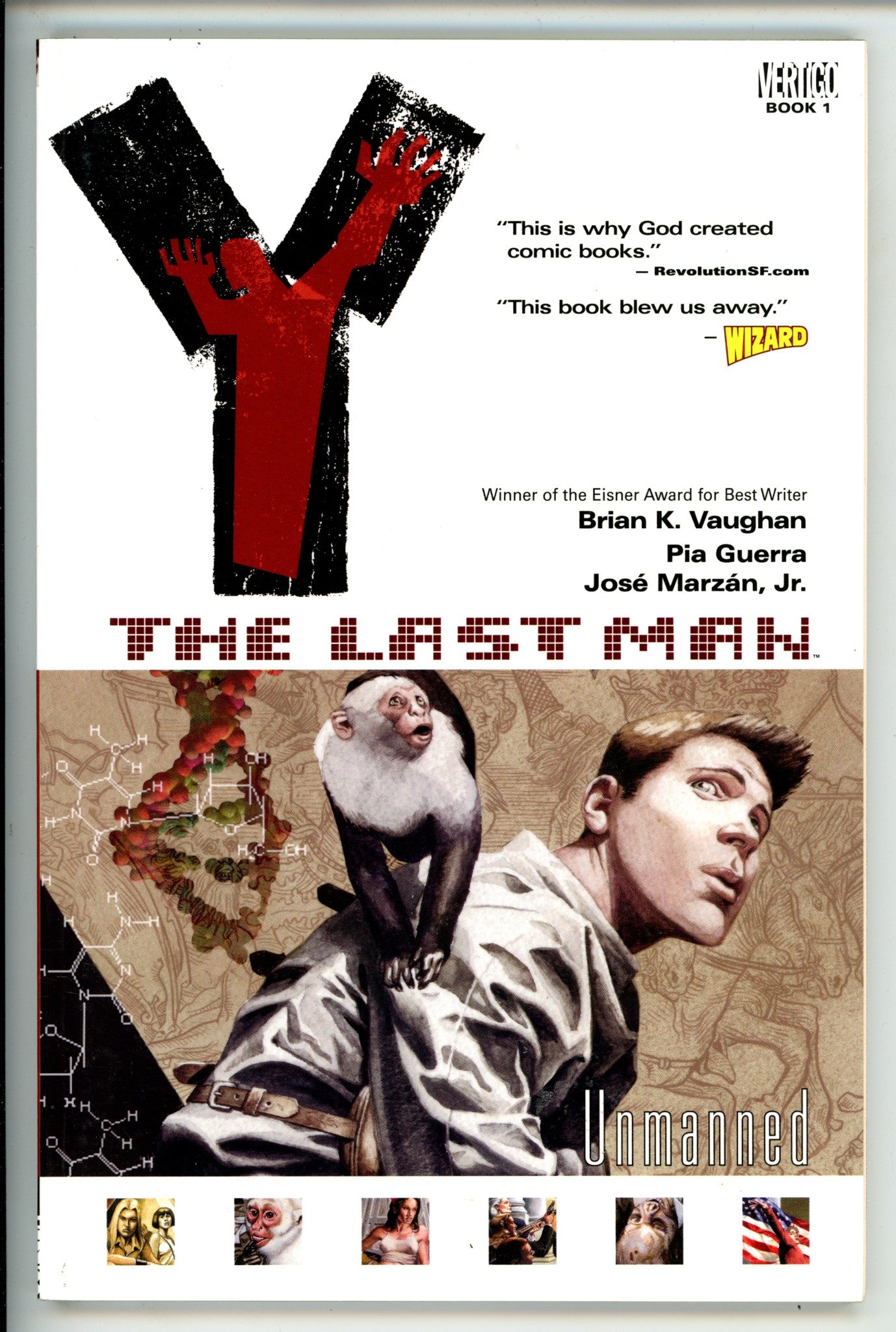Y: The Last Man Vol 1 Unmanned TPB