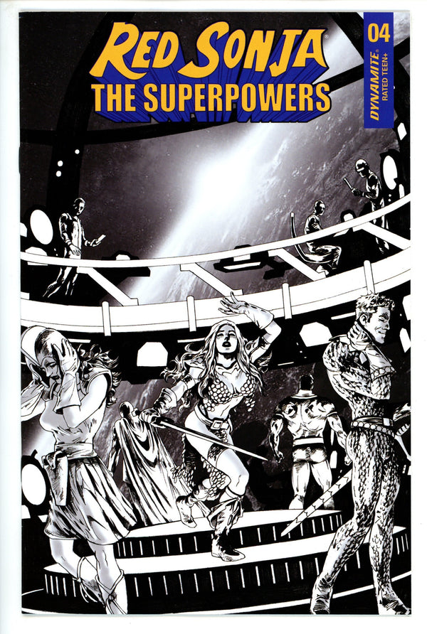 Red Sonja the Superpowers  4 Lau Variant (2021)