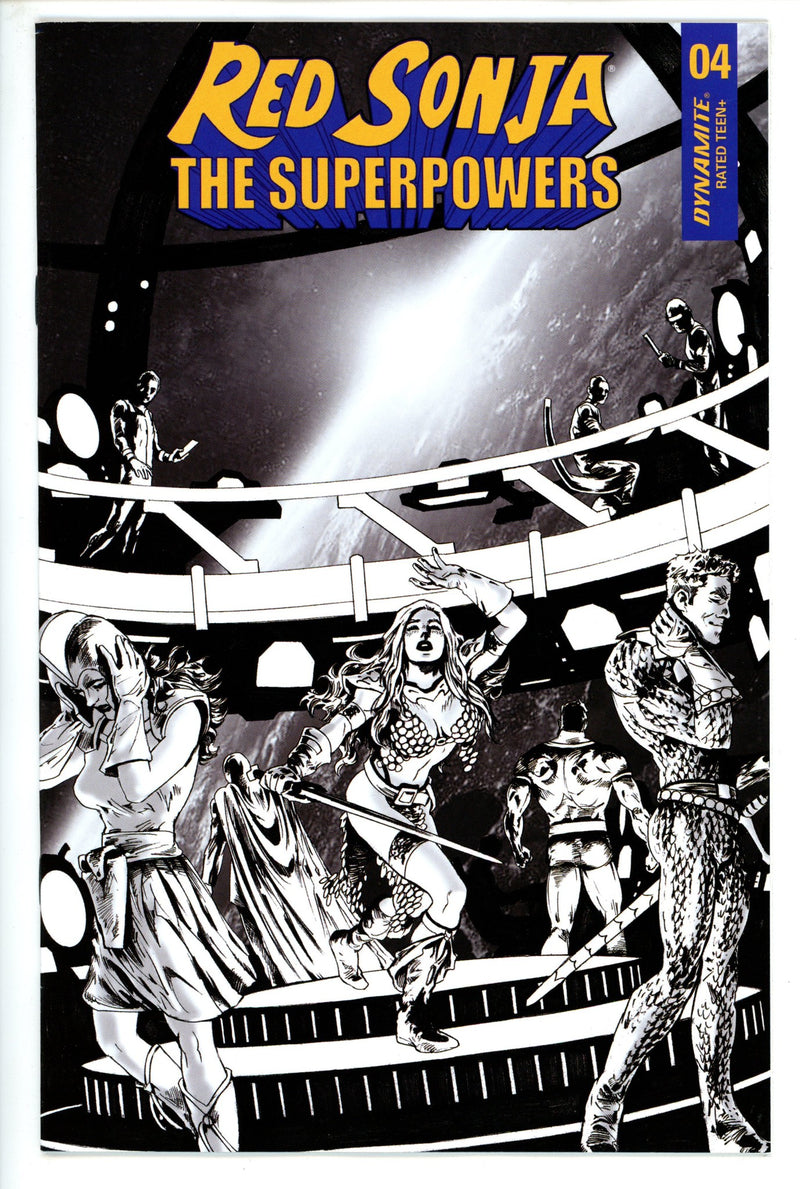 Red Sonja the Superpowers  4 Lau Variant (2021)