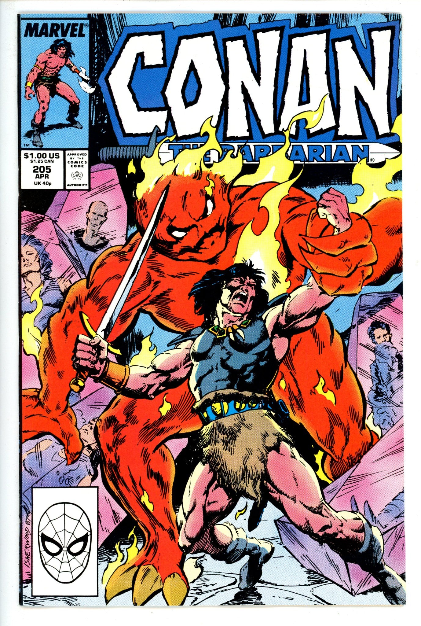 Conan the Barbarian Vol 1 205
