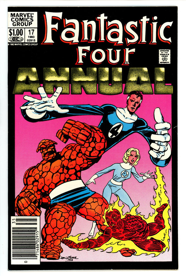 Fantastic Four Annual Vol 1 17 Newsstand