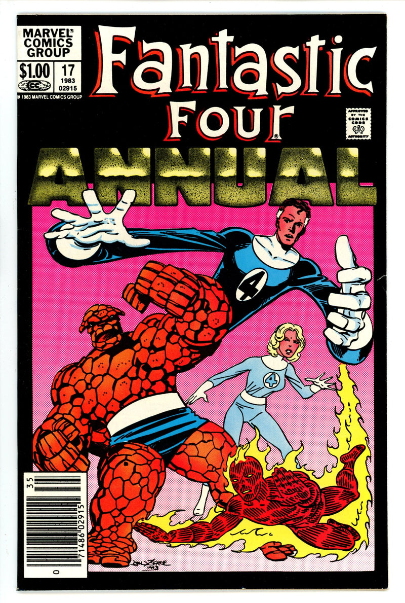 Fantastic Four Annual Vol 1 17 Newsstand