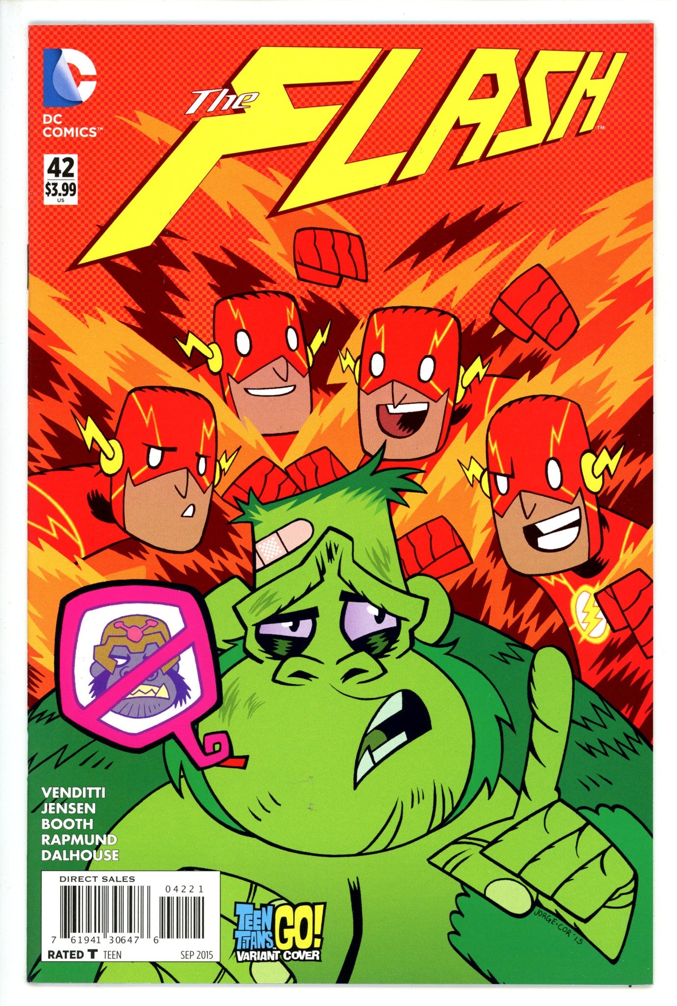 The Flash Vol 4 42 Teen Titans Variant