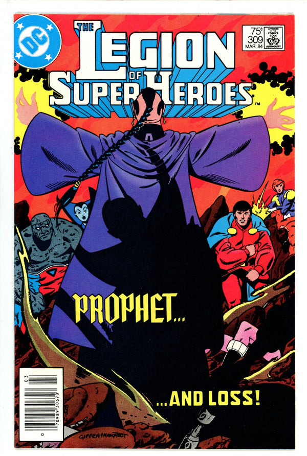The Legion of Super-Heroes Vol 2 309 Newsstand (1983)