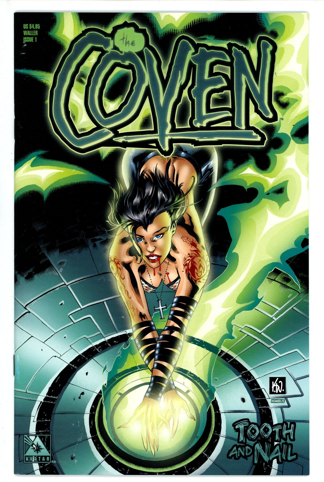 Coven Tooth & Nail 1 Waller Variant (2002)