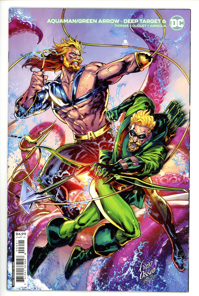 Aquaman / Green Arrow Deep Target 6 Ossio Variant (2022)