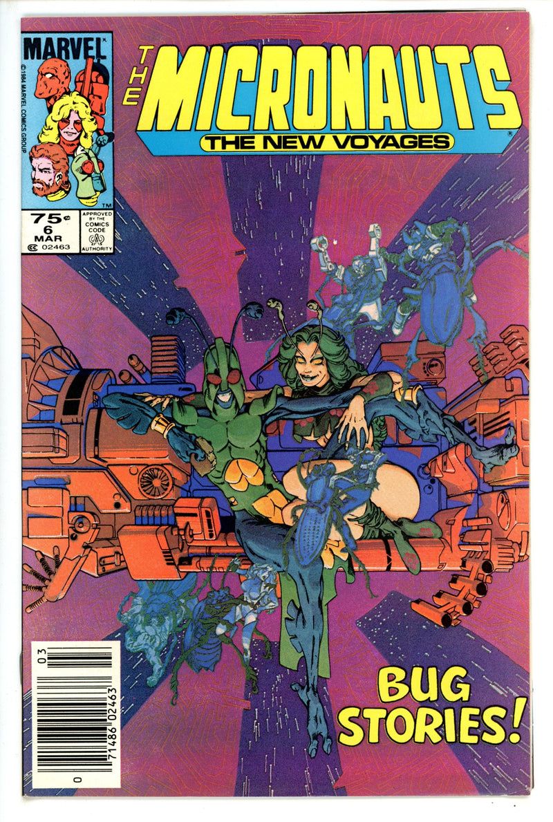 Micronauts Vol 2 6 Canadian VF