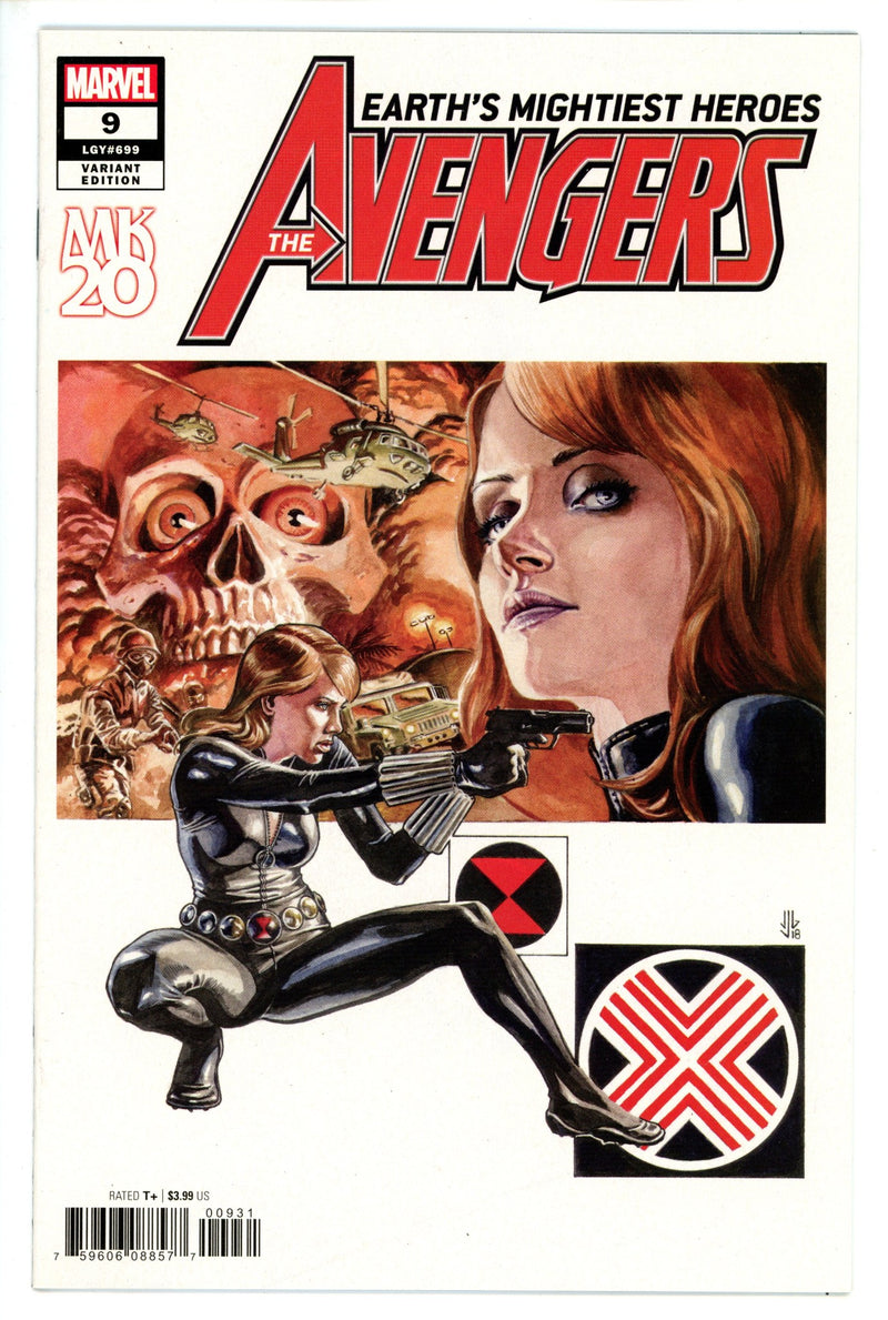 Avengers Vol 8 9 (699) Jones Variant NM+