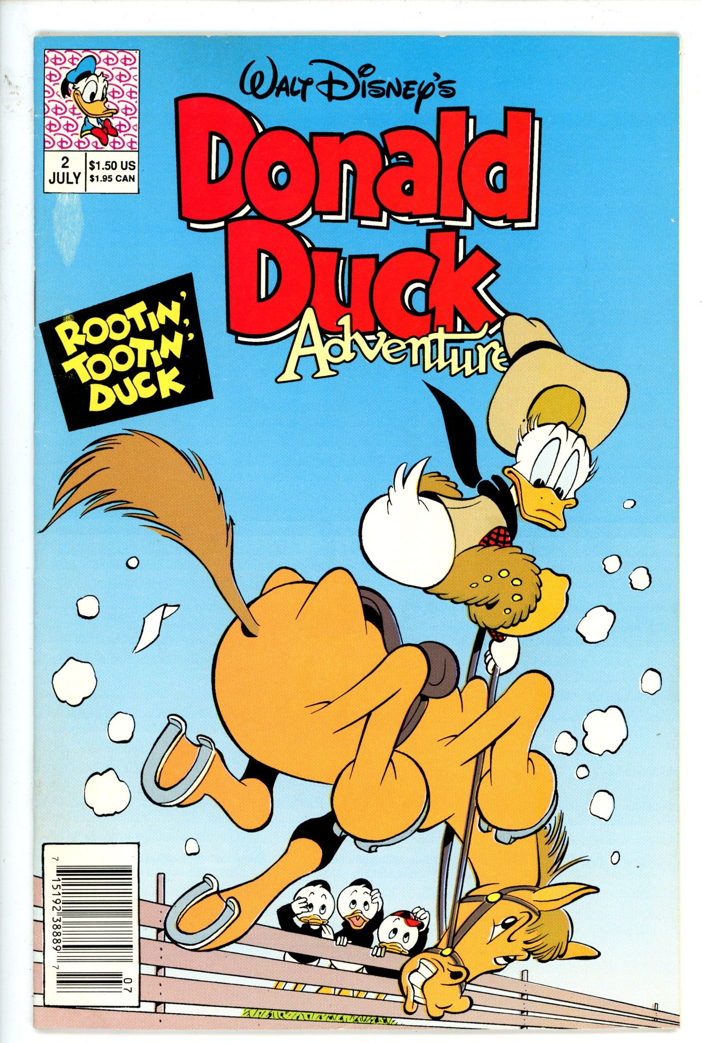 Walt Disney's Donald Duck Adventures 2 Newsstand