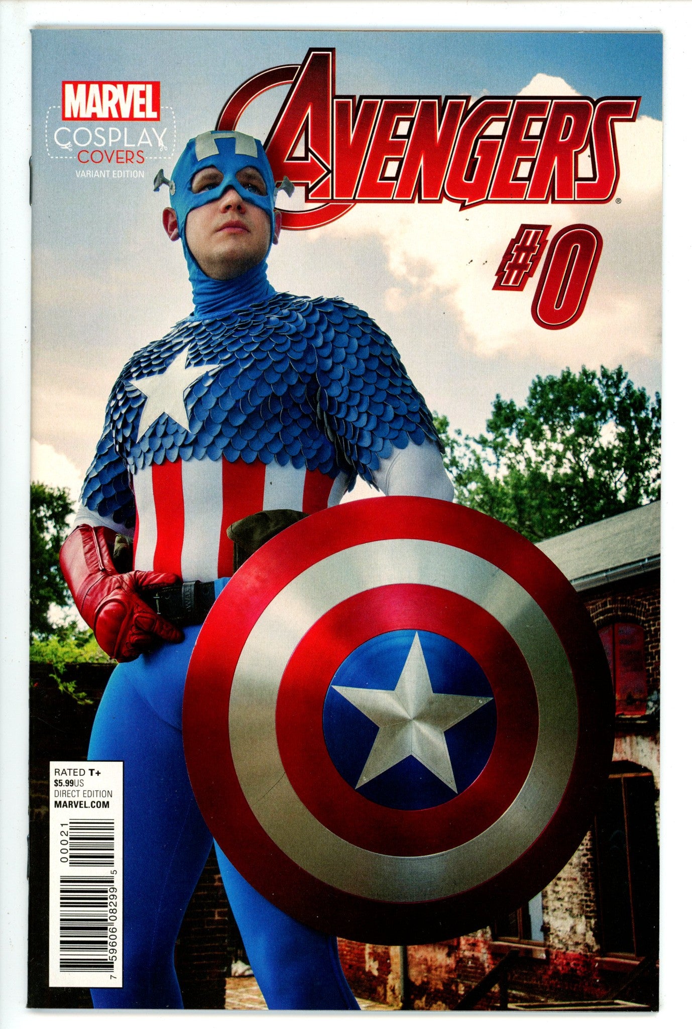 Avengers 0 Vol 6 0 Cosplay Incentive Variant (2015)