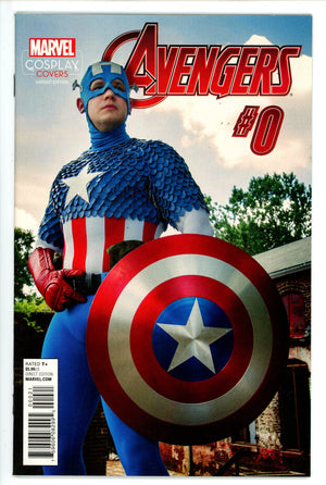 Avengers 0 Vol 6 0 Cosplay Incentive Variant (2015)