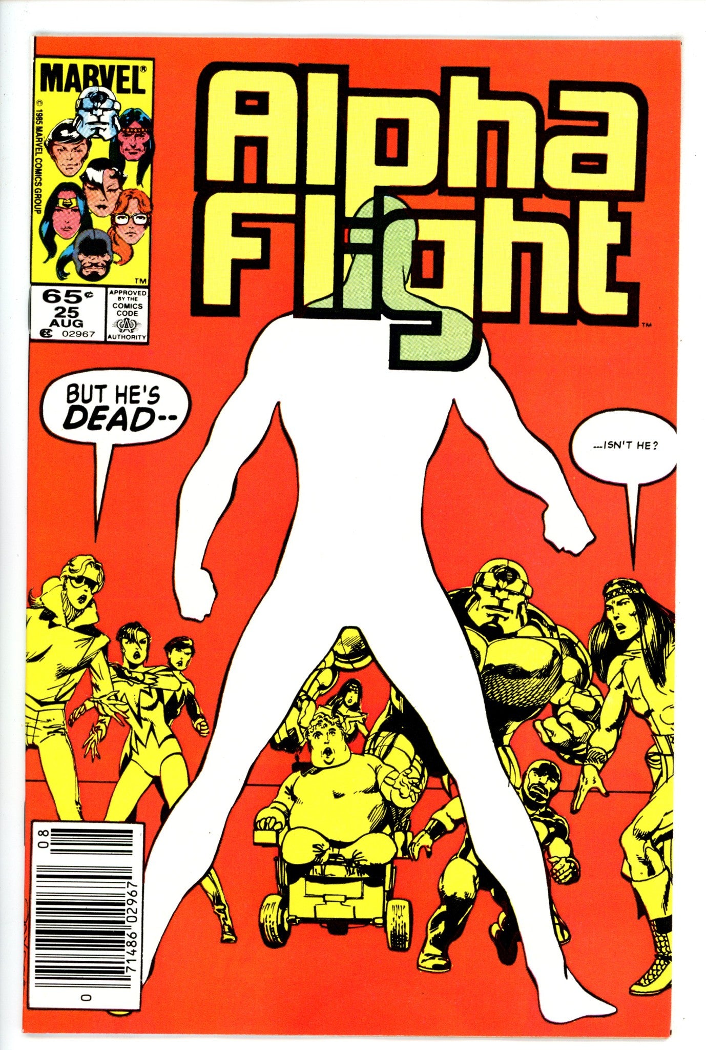 Alpha Flight Vol 1 25 Newsstand
