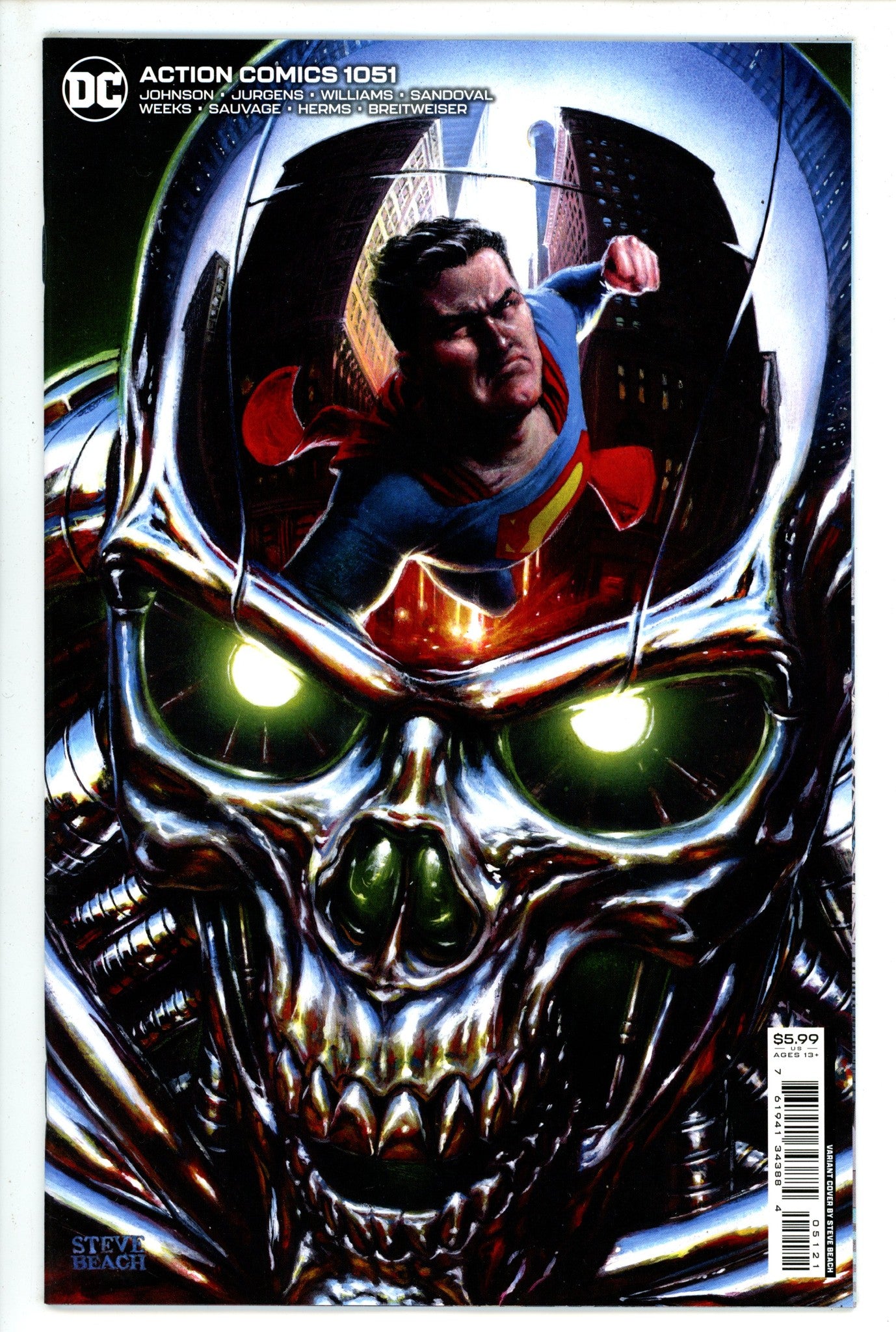Action Comics Vol 3 1051 Beach Variant (2023)