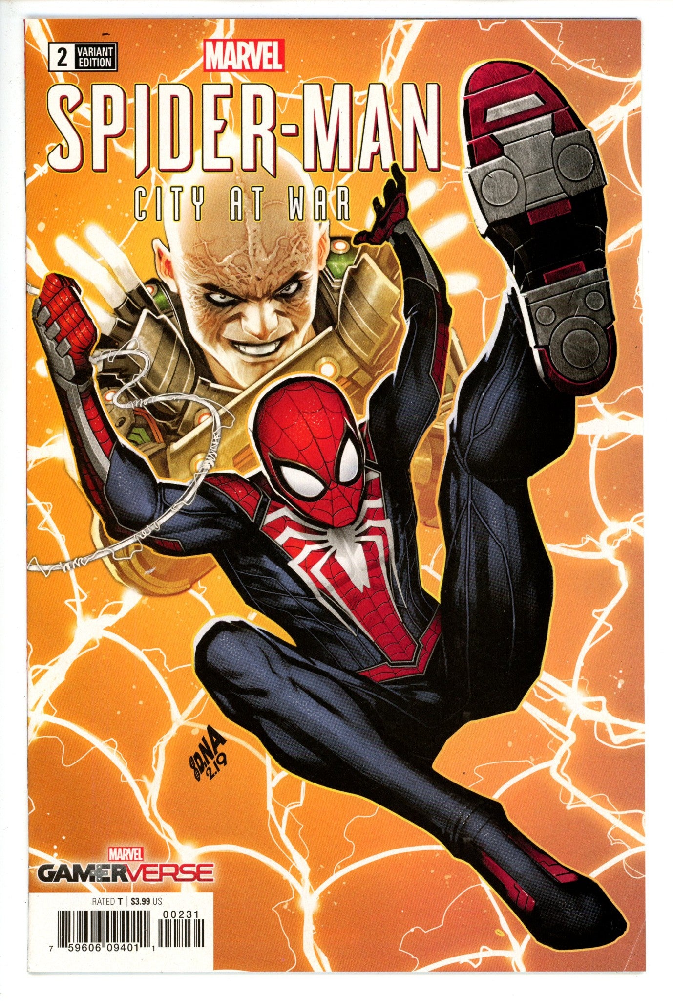 Marvel's Spider-Man: City at War 2 Nakayama Variant NM